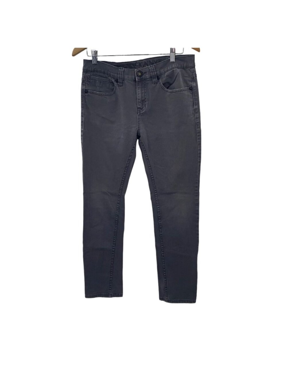 RSQ London Skinny 31x32 Men's Denim Jeans Gray Wash